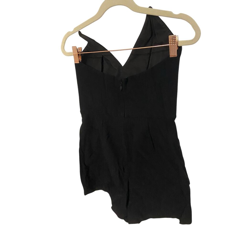 NBD Sonny Romper Strapless Twill Sexy Witchy Grunge Goth Black Sz XXS - Picture 5 of 8